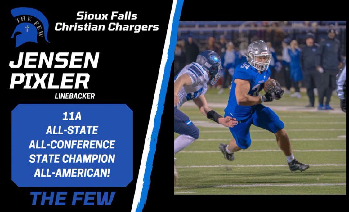 JensenPixler's tweet image. Blessed to be recognized as all state, all conference and all American!