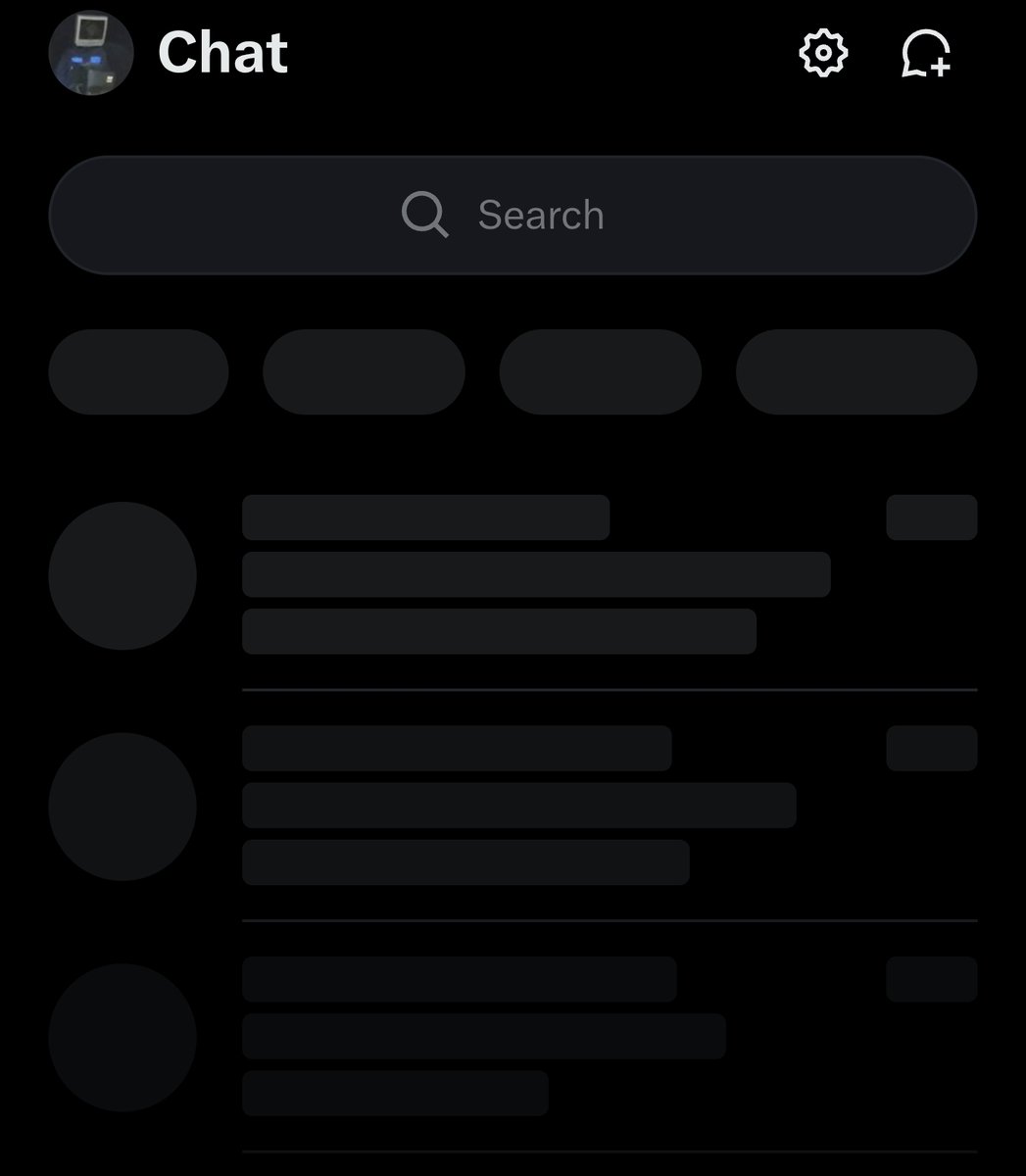 _CRUXNET's tweet image. Just incredible work from the engineering team at X, The Everything App. Chat is so functional and it was definitely a good idea to throw away more pre-established design choices to copy Instagram&apos;s terribly bloated bubble nonsense UI that doesn&apos;t even load properly.