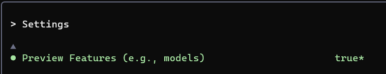 bazyyy__'s tweet image. GeminiCLIでGemini3を使いたい時は

GeminiCLIを起動したら /settings コマンド打って
ここを true にしたらターミナルを再起動
/model コマンドからプレビュー版が選択できます

#Gemini #GeminiCLI #Gemini3