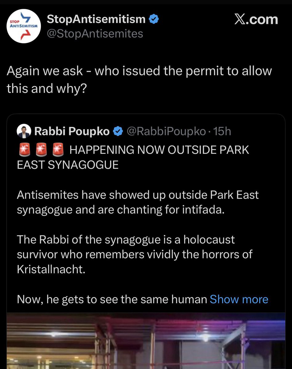 daniela__127's tweet image. I filed a FOIA request this morning to request the permit application and the permit grant (idk if there was one, but we’ll see). 

I also asked for all internal and external communications regarding police presence and police orders. 

We’ll see how @NYPDnews responds.