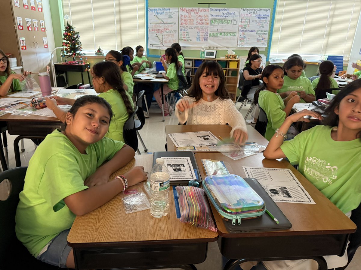MrsFriendTweets's tweet image. A powerful day for our Gator Math Gals! From exploring decimals through a choral count to learning from architect Candace Seda, our girls saw just how far math can take them. 🌟📊✨ #PisdMathGals #GirlsInSTEM #PISDMathChat
