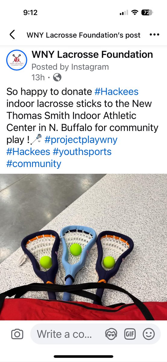 WNY LAX FOUNDATION tweet media