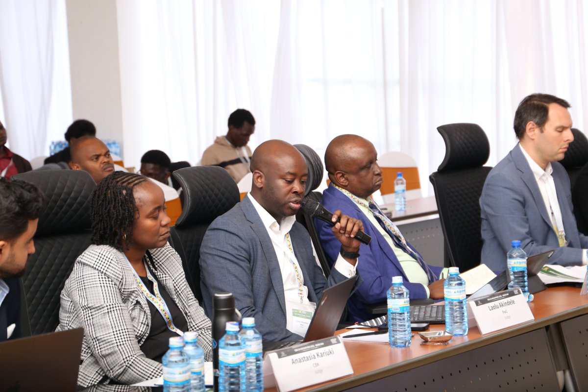 PwC_KE's tweet image. We were privileged to have Laolu Akindele, PwC Kenya Partner and Technology Lead for Eastern Africa, serve as a judge at the Artificial Intelligence (AI) Hackathon hosted by the Central Bank of Kenya (CBK) during the Afro-Asia FinTech Festival. 

#AIHackathon #ResponsibleAI