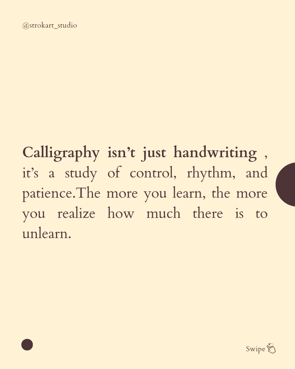 StrokartStudio's tweet image. Show this to someone who says calligraphy is just a writing and the pen does all the work. (Part 1)

#lettering #copperplate #strokart_studio #Trending #art #ArtistOnTwitter #artists #Twitter #Calligraphy #writing #artworks #penmanship #spencerian #flourishing