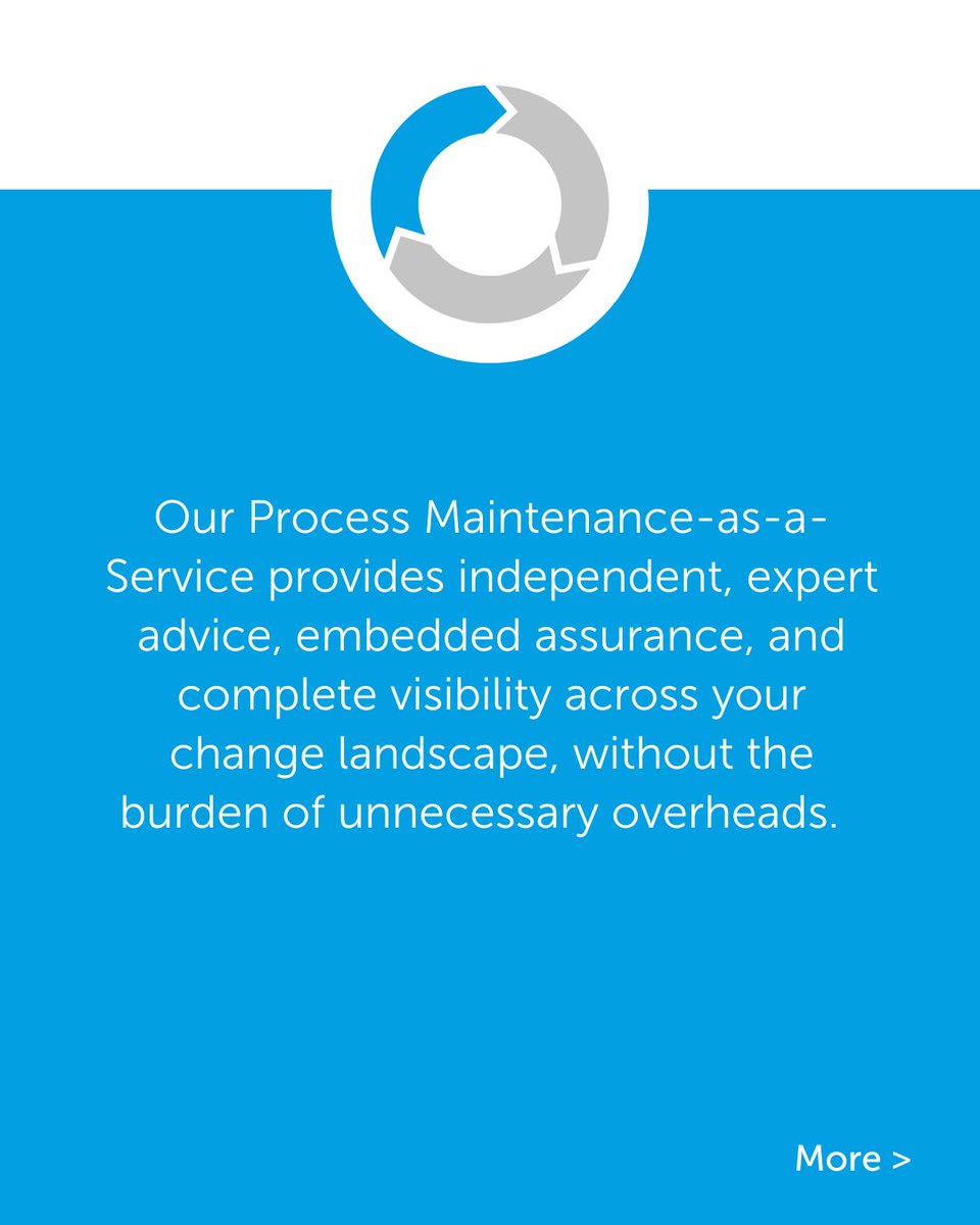 CIProjectsUK's tweet image. ⚙️𝗣𝗿𝗼𝗰𝗲𝘀𝘀𝗲𝘀 𝗲𝘃𝗼𝗹𝘃𝗲, 𝗮𝗻𝗱 𝘆𝗼𝘂𝗿 𝗰𝗼𝗻𝘁𝗿𝗼𝗹𝘀 𝘀𝗵𝗼𝘂𝗹𝗱 𝗲𝘃𝗼𝗹𝘃𝗲 𝘄𝗶𝘁𝗵 𝘁𝗵𝗲𝗺.

Our new Process Maintenance as a Service keeps your processes accurate, efficient and compliant.

Contact us to learn more

#ContinuousImprovement #ProcessExcellence