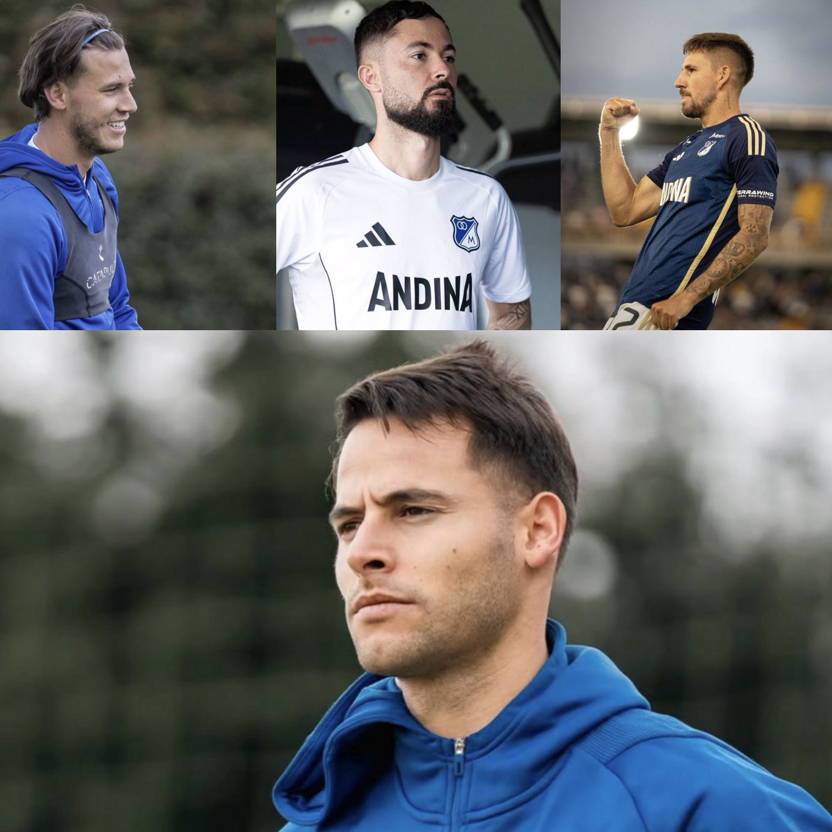 🚨 #Millonarios está abierto a negociar la salida de Juan Pablo Vargas (30), Bruno Savio (31) y Santiago Giordana (30); dependiendo de la lesión, para liberar cupos extranjeros. Saben que no es una tarea sencilla 🔵⚪️

👀 La decisión del club, es que siga Guillermo De Amores (31)