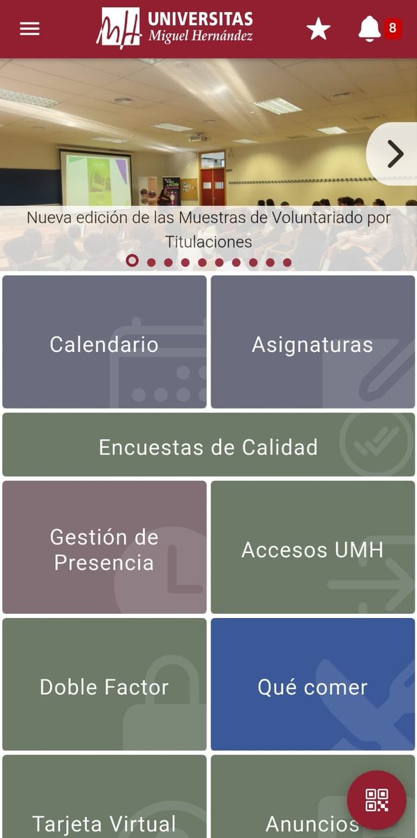 📢 𝙄𝙣𝙞𝙘𝙞𝙤 𝙙𝙚 𝙚𝙣𝙘𝙪𝙚𝙨𝙩𝙖𝙨 𝙙𝙚 𝙘𝙖𝙡𝙞𝙙𝙖𝙙 𝙙𝙤𝙘𝙚𝙣𝙩𝙚 𝙥𝙖𝙧𝙖 𝙣𝙪𝙚𝙨𝙩𝙧𝙤𝙨 𝙜𝙧𝙖𝙙𝙤𝙨 (𝙥𝙧𝙞𝙢𝙚𝙧 𝙘𝙪𝙖𝙩𝙧𝙞𝙢𝙚𝙨𝙩𝙧𝙚)

En Moodle Campus Virtual o UMHApp.

Recuerda: hay 2 encuestas (asignatura y profesor).

🗓️ Disponibles hasta el 6 de enero.