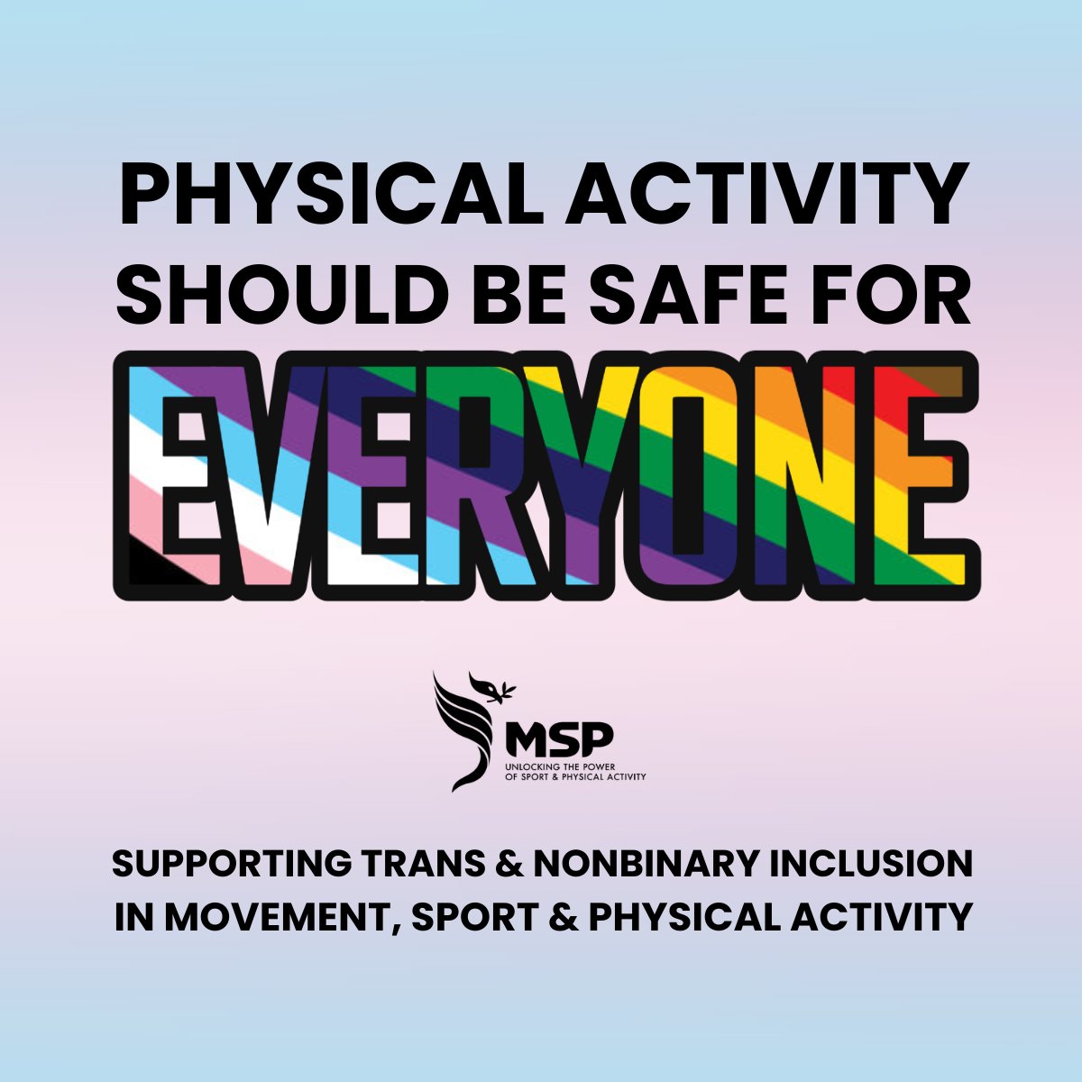 MerseysideSport's tweet photo. Physical activity empowers. Yet 75% of trans &amp; nonbinary people avoid it due to fear of discrimination (@LGBTfdn).

This #TransgenderAwarenessWeek, help your club become actively inclusive 🏳️‍⚧️

👉 Read the guide: https://t.co/6XkbbyND6m https://t.co/QWlQHka1t5