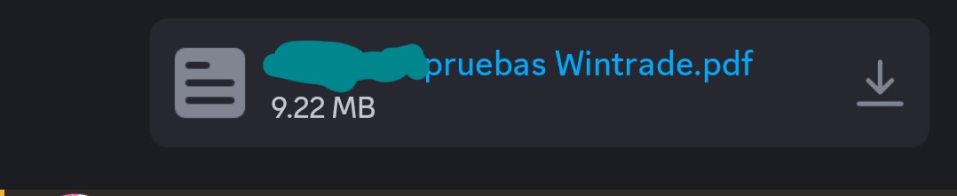 Mandaron un pdf para reportar a alguien 😭