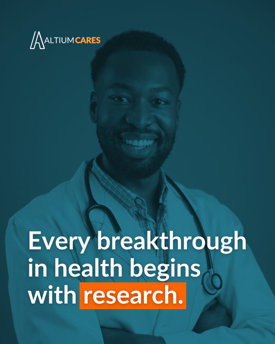 AltiumCares's tweet photo. Researchers spend years studying the diseases that affect millions. Their work leads to earlier detection, better treatments, and real hope. Supporting medical research helps move life-saving ideas into the real world. Learn more at https://t.co/N0jljPJIva. 🔬

#MedicalResearch https://t.co/iDex7E71mm