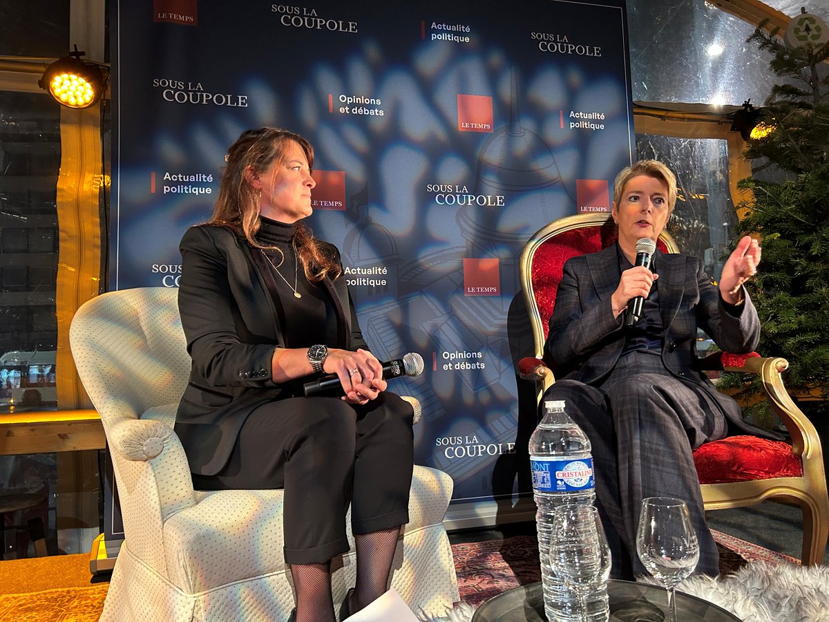 keller_sutter's tweet image. Un échange ouvert et de qualité ce soir à Lausanne avec les abonnés de @LeTemps sur la politique suisse, les enjeux budgétaires et le contexte international. Merci pour la discussion.