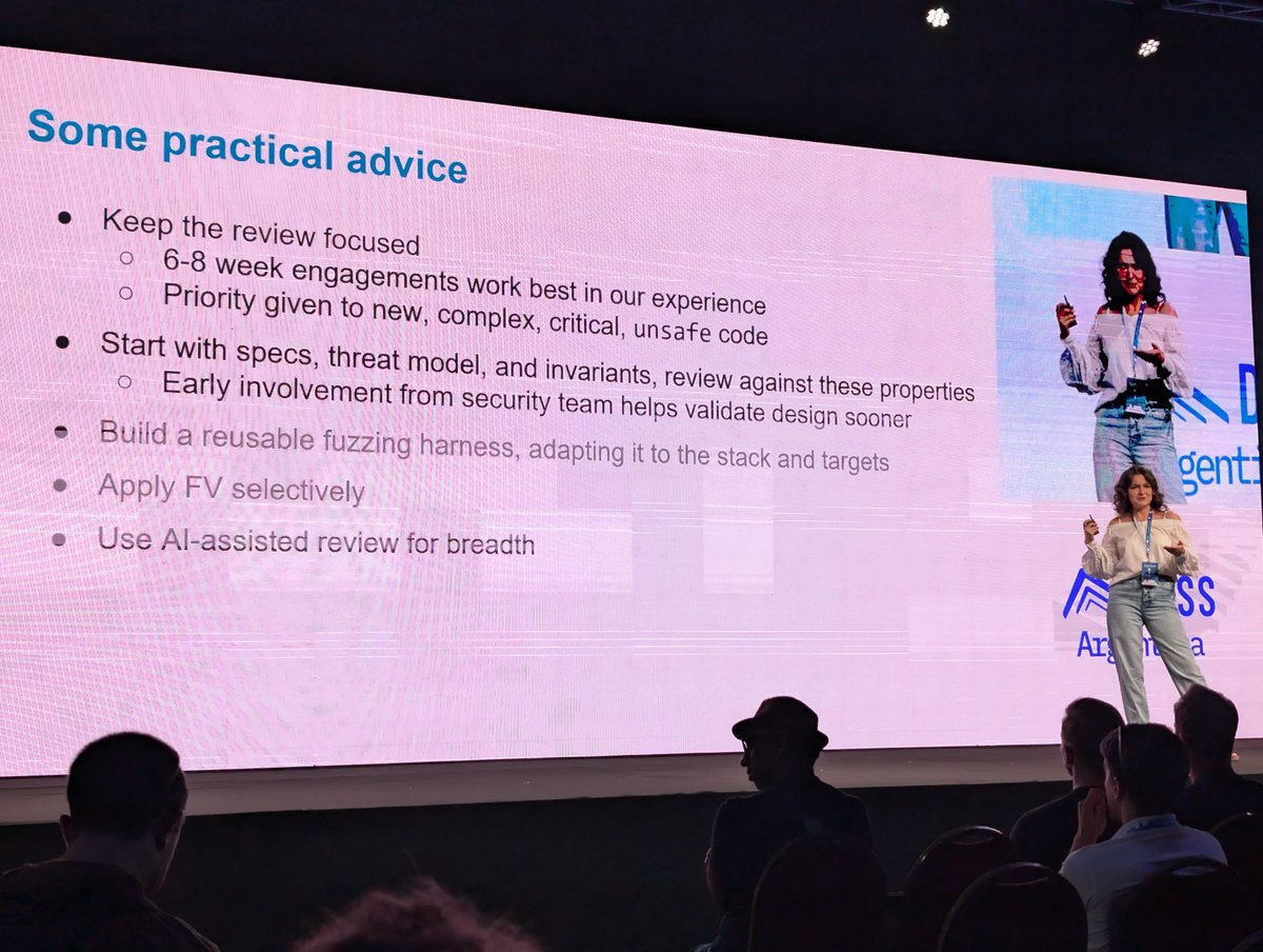 rv_inc's tweet image. 🇦🇷 @palinatolmach at @summit_defi sharing about &quot;Off-Chain But Not Off Radar: Securing Crypto Infrastructure Beyond Smart Contracts&quot;