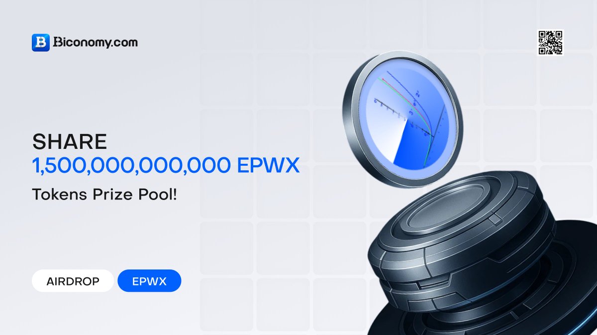 BiconomyCom's tweet image. 🚀 Share 1500000000000 $EPWX Airdrop, Enjoy Welfare from #ePowerX! 🚀

To thank all Biconomy.com &amp;amp; @ePoweX global users for your long-term support and celebrate the listing of #EPWX, we are giving away 1,500,000,000,000 EPWX to share with #airdrop participants!💎…