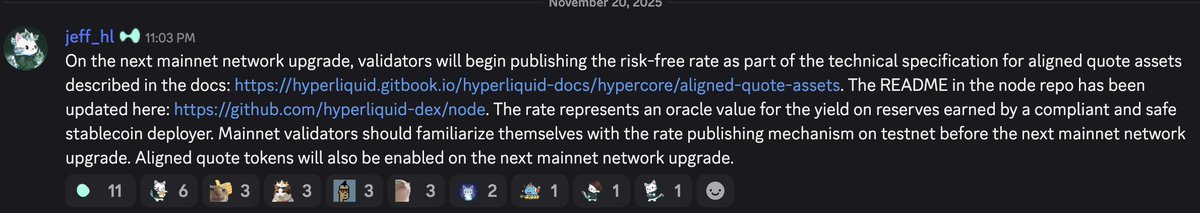 c_kevin75's tweet image. It&apos;s the time for USDH, the &quot;alighed stablecoins&quot; are the real game changer.

The market makers, traders will all prefer using USDH to trade soon.

If USDC wants to fight back, then &quot;50% revenue flow back to protocol&quot;, nice.