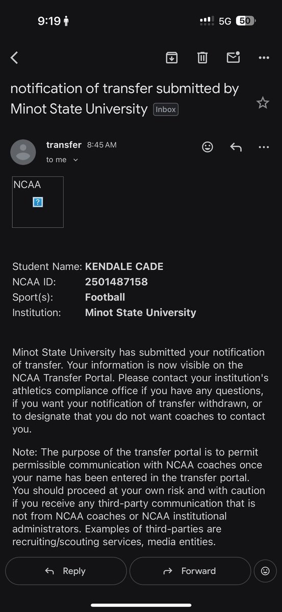 Officially in the Portal#AGTG
Thank You Minot!!