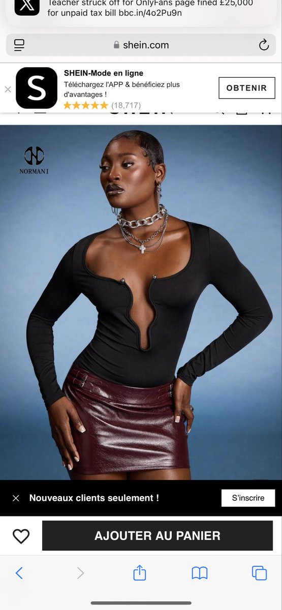 LouisPisano's tweet image. doing research because I’m writing about this but quite a few pieces from Normani’s Shein collection appear to be stolen from other designers like Christopher Esber, Peter Dundas, and Mugler.