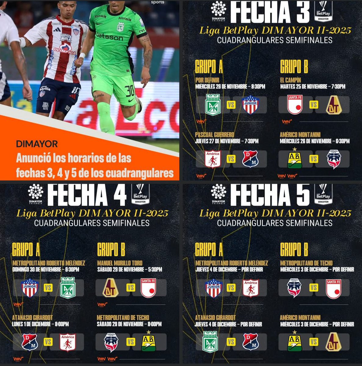 Vamos mi equipo del alma
💛🫶💚