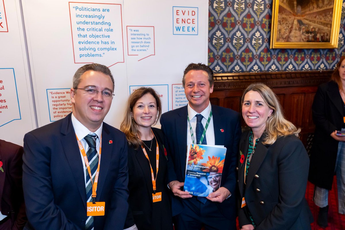 ResearchInSch's tweet image. During Sense About Science Evidence Week we presented data on how a research-driven approach to STEM education can have an impact on students’ skills, confidence and knowledge of the careers open to them.  

Thank you to all the MPs and peers who we spoke to us on the day.