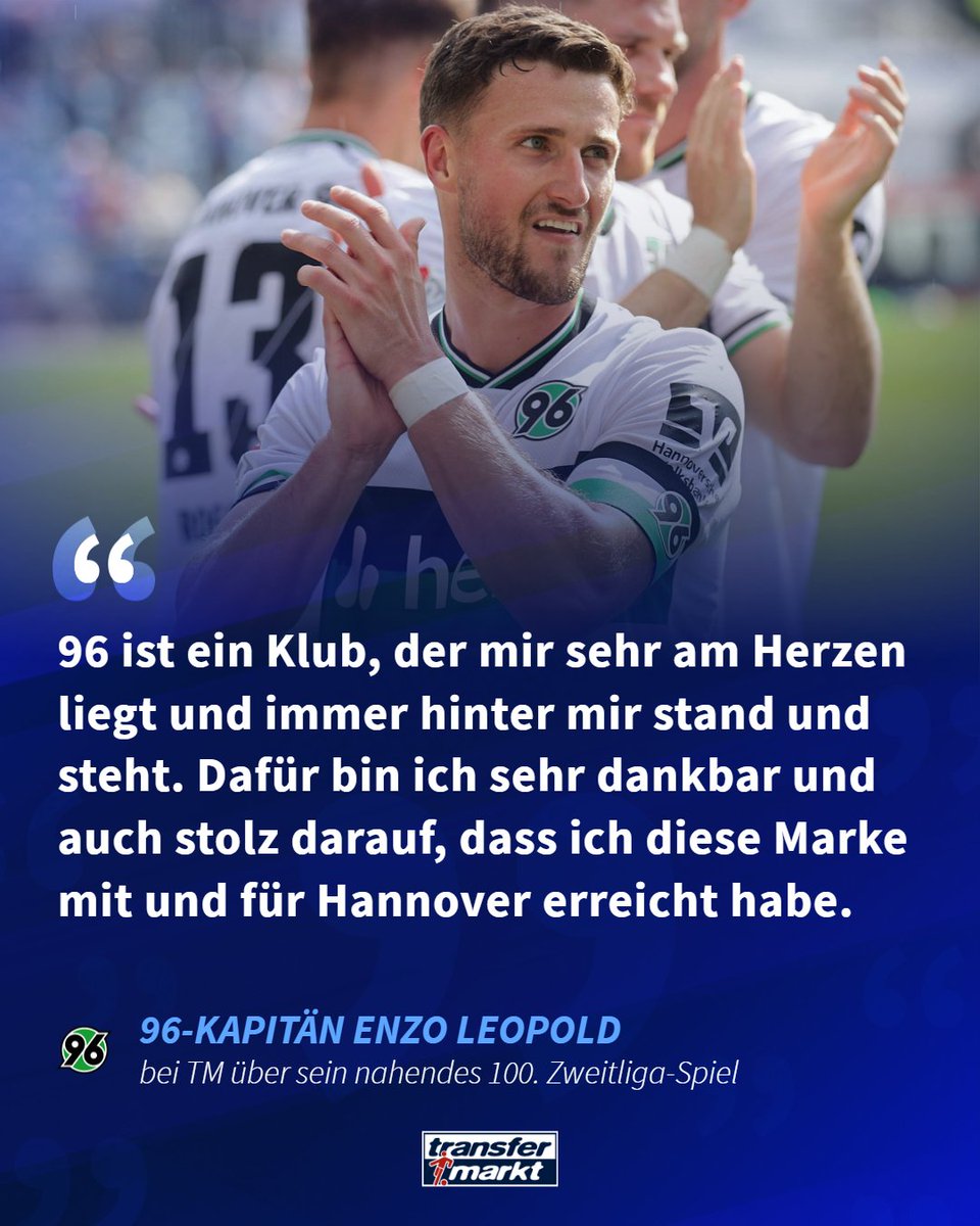 uchterjung's tweet photo. #H96-Kapitän Enzo #Leopold spricht @Transfermarkt u.a. über seine neue Rolle am Maschsee, sein nahendes Zweitliga-Jubiläum u. seinen auslaufenden Vertrag ... Link im Kommentar 👇 #SCPH96 #niemalsallein https://t.co/LpDOnKrwvO