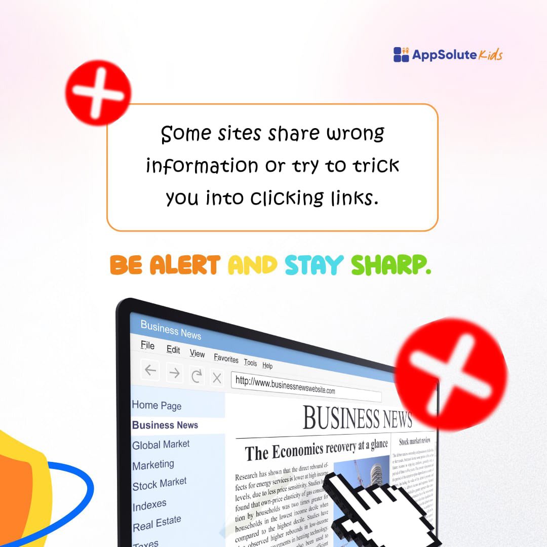 Appsolute_Kids's tweet photo. Ready to be an online detective? 
Swipe to learn how to spot safe websites and explore the internet the smart way. 

#appsolutekids #safeonlinelearning #smartkidsonline #internetfun #curiouskids #kidstech #stayingsafeonline https://t.co/k4TI52qP4B