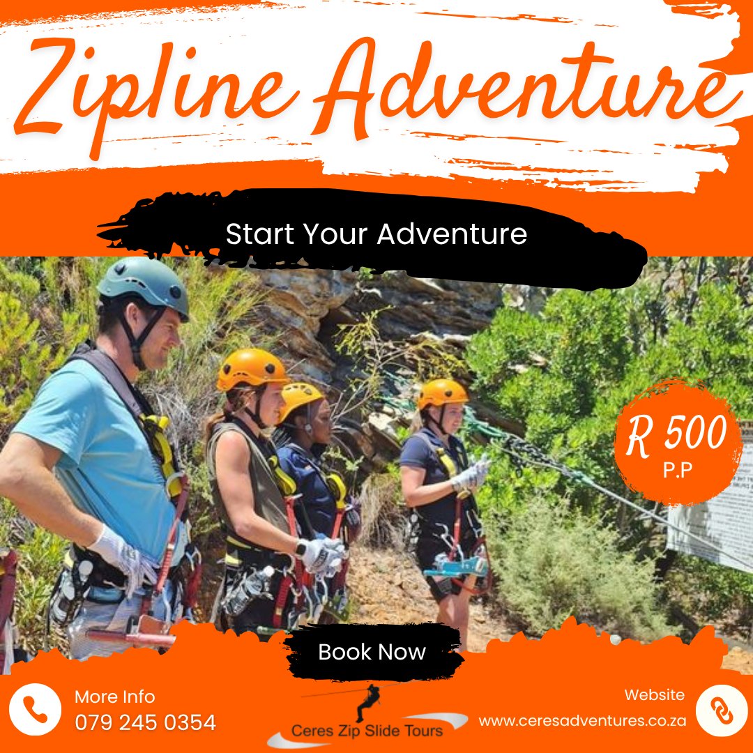 Have you booked your spot yet? 👀
Start your morning  at Deja Brew, fuel up for pure adrenaline at Ceres Zipline Adventures, then head over to Klondyke Farm because cherry-picking season has officially begun! 
 ceresadventures.co.za
#CeresZiplines