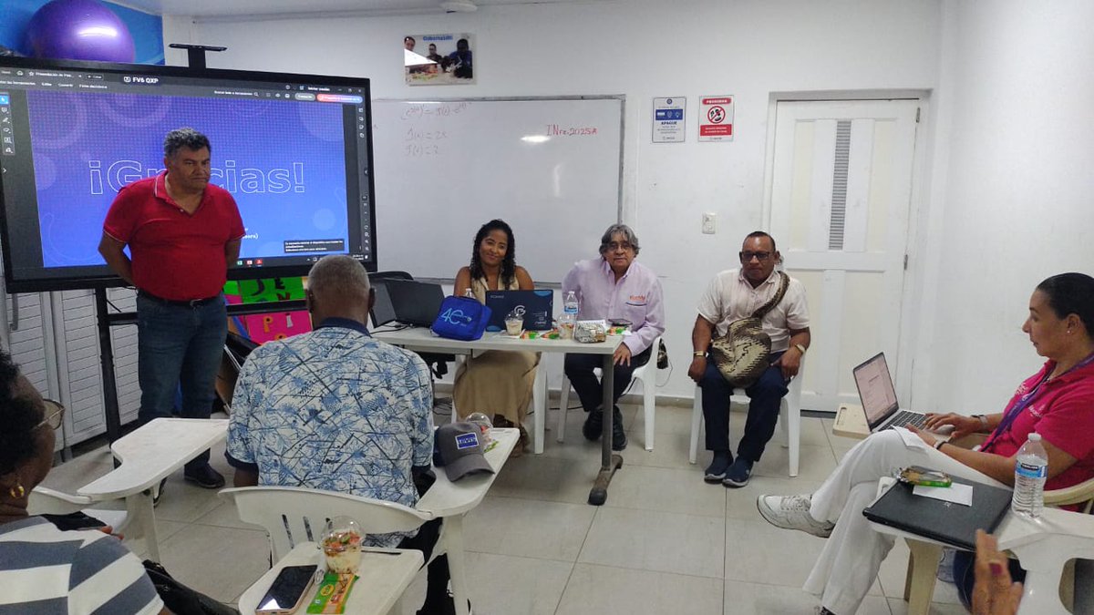 fecode's tweet image. En este momento en este departamento, se desarrolla la Comisión Nacional de Salud, correspondiente a San Andrés y Providencia, haciendo seguimiento al estado real de la implementación del Acuerdo 003 de 2024, con la presencia de nuestra filial ASISAP y FECODE, el MEN, la…