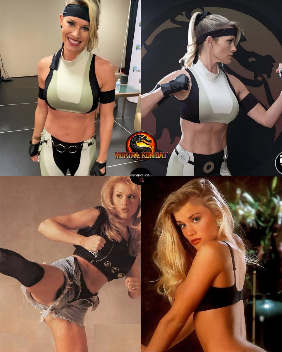 RetroMoviesDB's tweet image. Kerri Hoskins as Sonya Blade since 1995 (Mortal Kombat 3 Game)