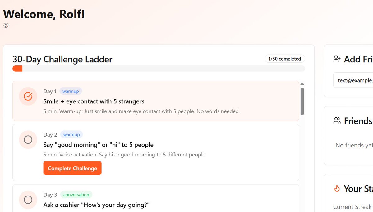 ThanksRolf's tweet image. Commitkick is now running!

Start your streak, get more confident and enjoy life!