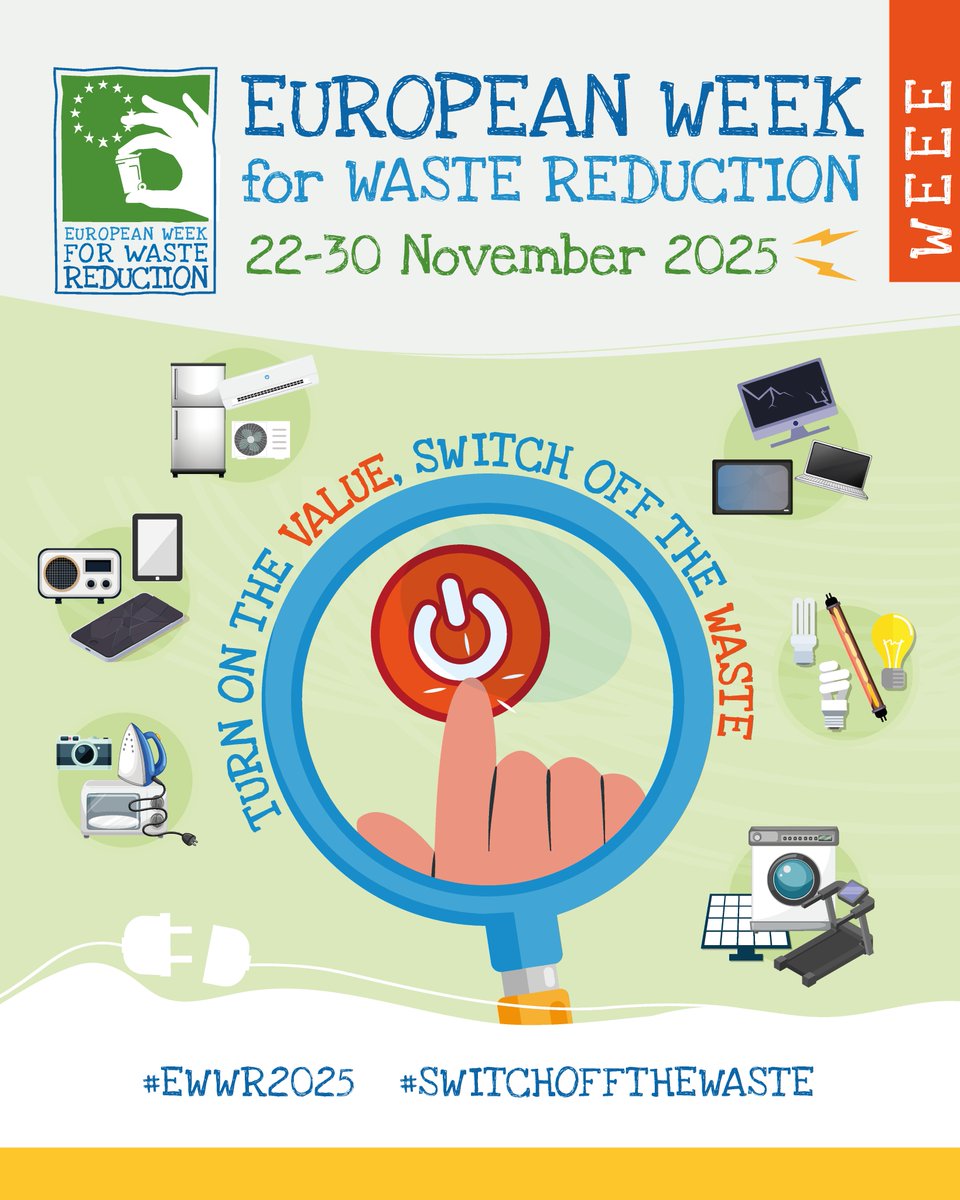 lisburnccc's tweet image. European Week for Waste Reduction starts this weekend! ♻️

All week we will be sharing hints and tips on how we can all reduce our impact on the environment.

Find out more at: lisburncastlereagh.gov.uk/w/european-wee…

#EuropeanWeekForWasteReduction #EWWR #ReduceReuseRecycle
#Refillution