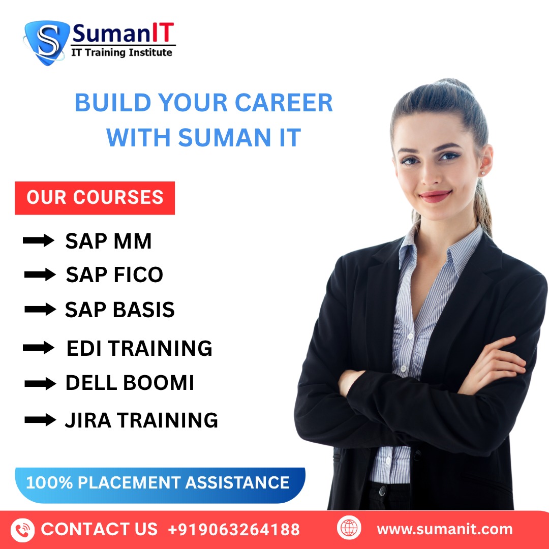 sumanitservice's tweet image. Build your IT skills with expert SAP and software training today.
SAP Training | IT Courses | Career Growth | Software Skills | Placement Support
#SAPTraining #ITCourses #CareerDevelopment #SumanIT #SoftwareTraining
#SAPMM #SAPFICO #SAPBasis #JiraTraining #EDICourse #DellBoomi