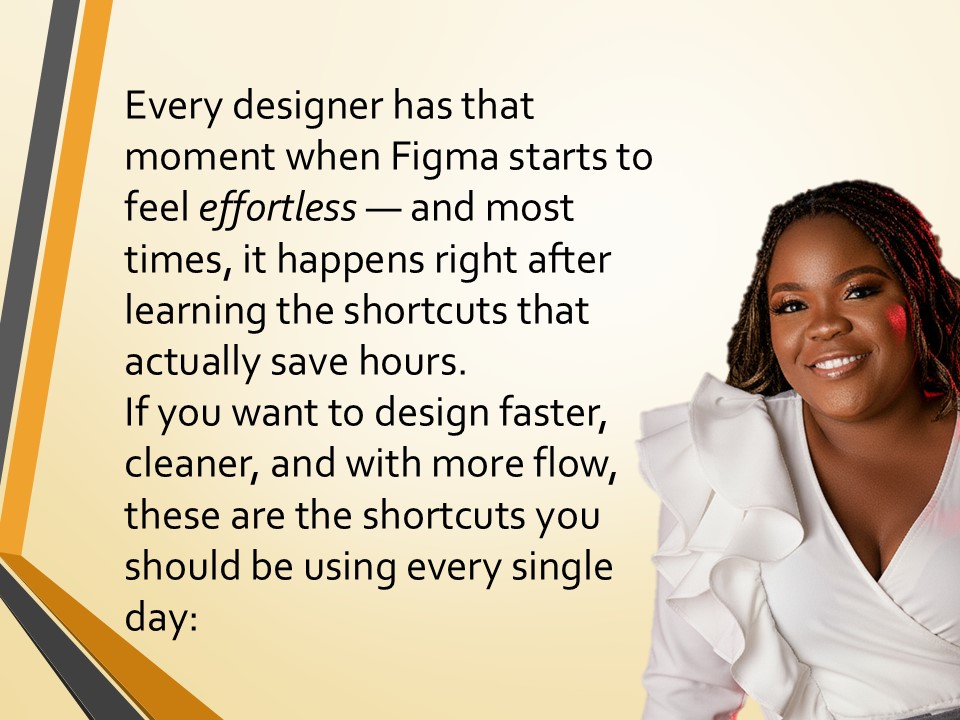 _MaeTech's tweet image. Day 39/60 
15 Figma Shortcuts That Instantly Make You Faster 
These tiny keys do massive work.
Master them, and you’ll notice your design process becoming smoother, cleaner, and twice as fast.
#Figma #FigmaTips #DesignShortcuts #UXDesign #UIDesign #ProductDesign #Afghanistan