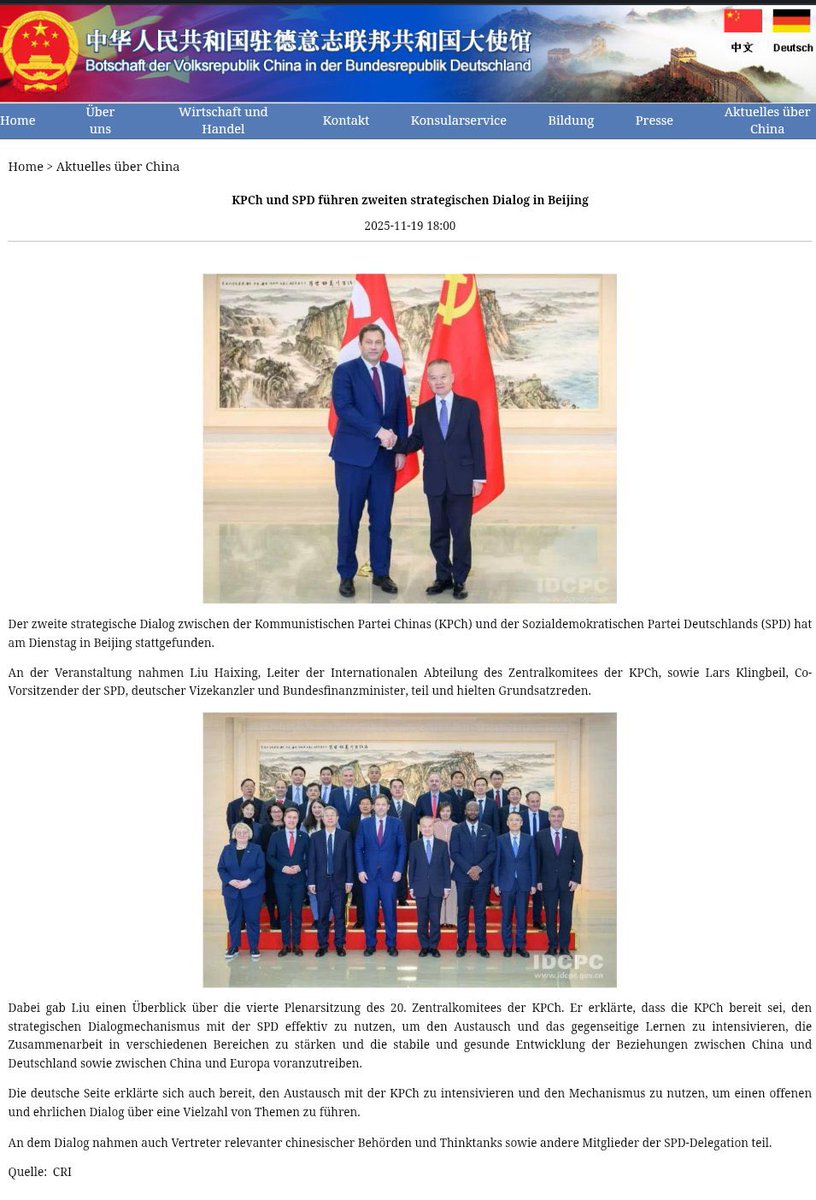 Mit dem Regierungsflieger nach China und dann vor SPD Flagge posieren?

Alter Falter. Wie verloddert