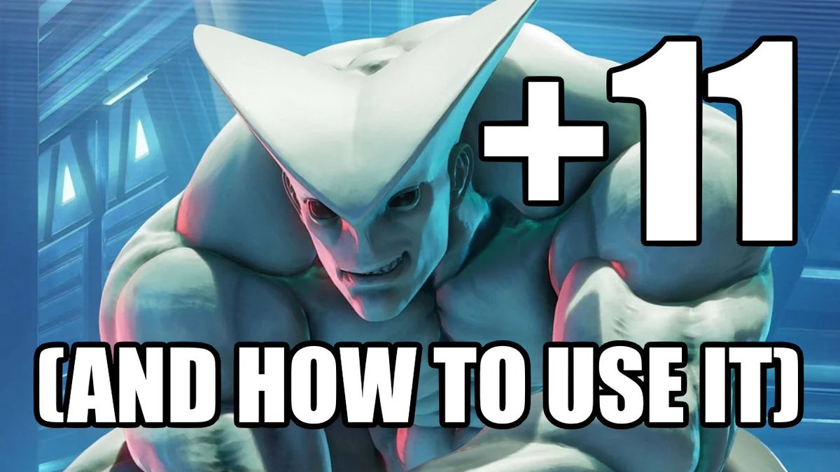 The secret power of being +11 in Street Fighter 6 

youtu.be/UUShh_dCdpU
