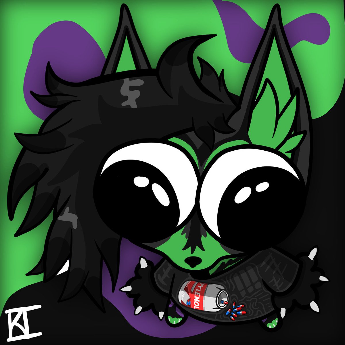 This lil guy loves Tylenol 

Com for Motionless6449