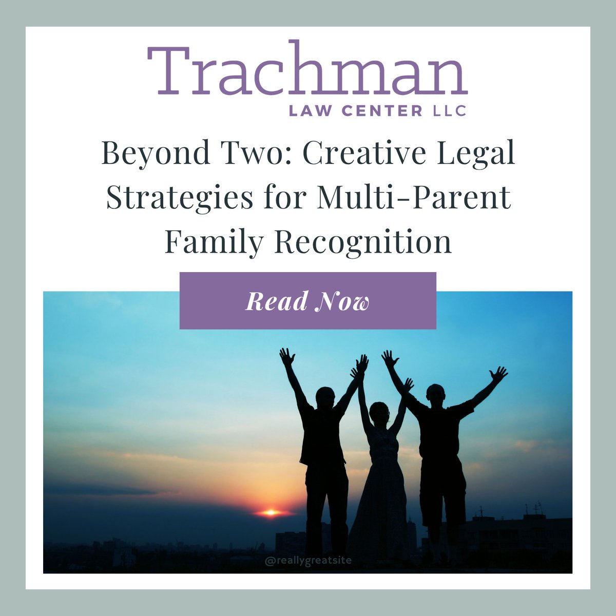 Trachman Law Center celebrates all family structures. Visit our site to learn about recent developments in legal protections for families with more than two parents, in addition to some creative alternative strategies you can use to safeguard your rights.
trachmanlawcenter.com/resources/2025…