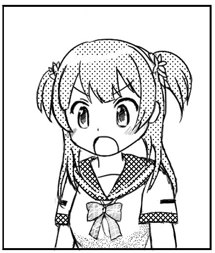 レナちゃん描きました