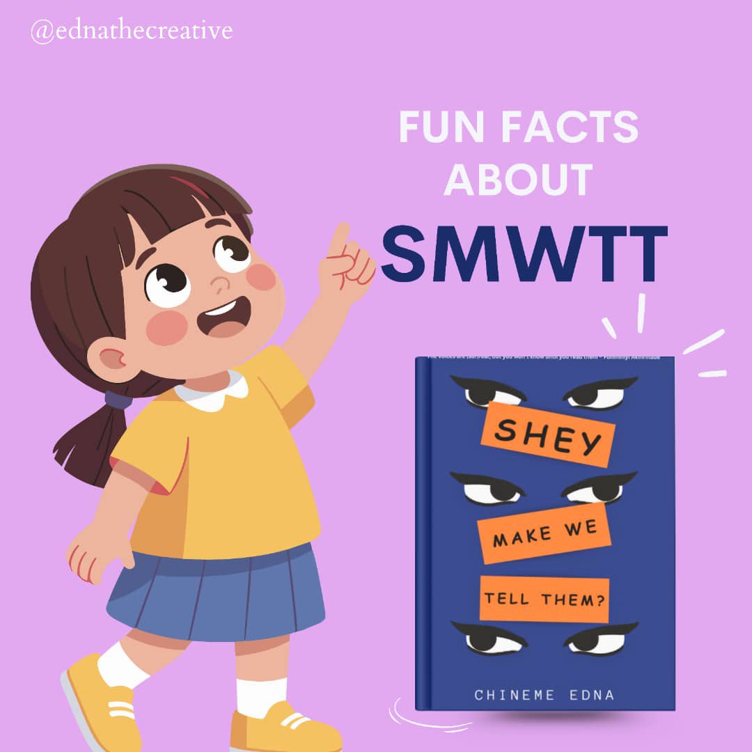 Ednathecreative's tweet image. What’s your fav fun fact ? 

#booksales #bookmarketing #funfact #flashfiction #fictionstories #africanliterature #nigerianauthor #writerslift #writerscommunity #bookcommunity