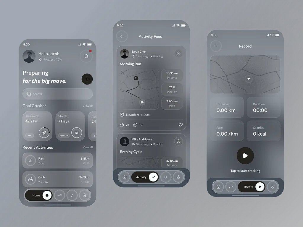 fastweb247's tweet image. Modern Fitness App UI
#software #iosdesign #fitness #Mobileapp