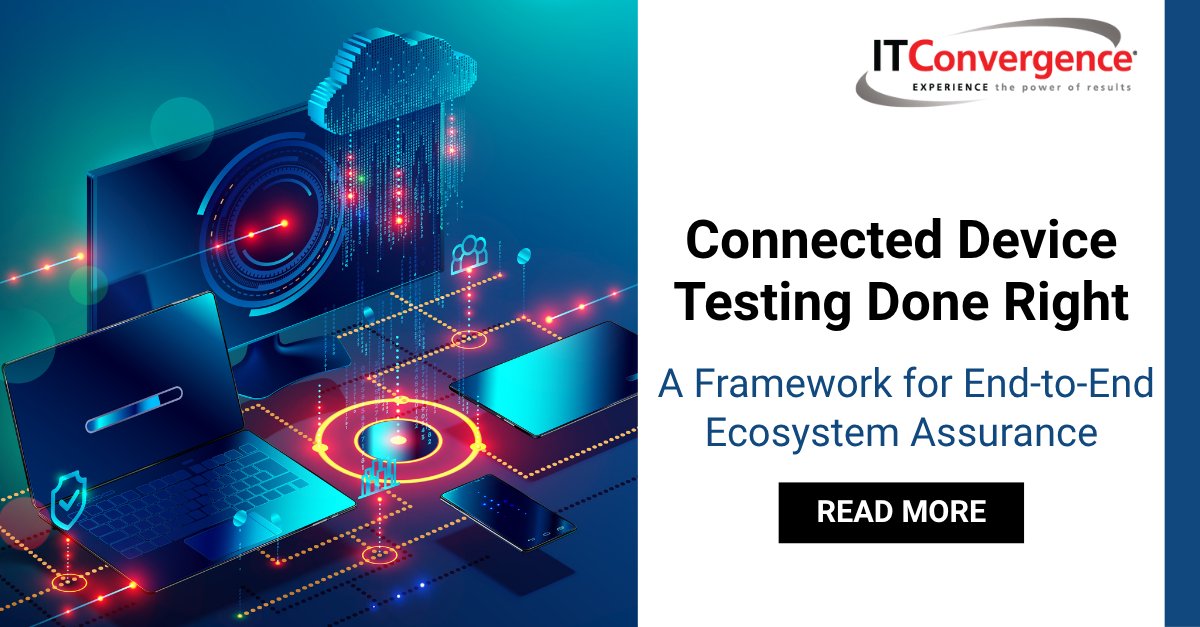 IT_Convergence's tweet image. Device testing ≠ ecosystem assurance.
Your ERP, integrations, and automation layers matter too.

Future-ready QA is:
 - Automation-first
 - Ecosystem-wide
 - Resilient &amp;amp; global

Read More!
na2.hubs.ly/H028f6s0

#Connecteddevicetesting #Testing #QA #IoT