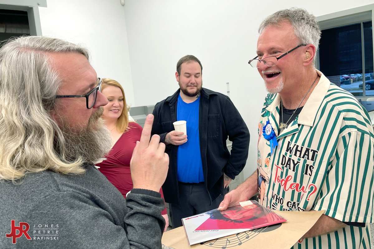 JPR1Source's tweet image. What day is today? Who cares…I’m retired!

Mark Wilson has been an engineer for 40 years — with 30 of those at JPR.  We’re grateful for the decades of wisdom, humor, and mentorship he’s shared. Congratulations on an incredible career, Mark! #NoMoreMondays #DecadesOfImpact