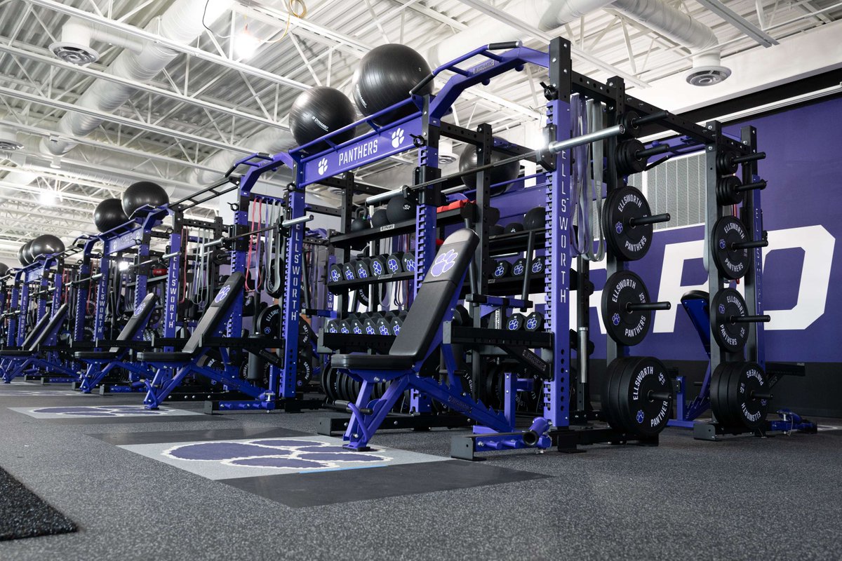 DynamicFandS's tweet image. Ellsworth High School in Wisconsin — built strong, built Dynamic. ✔️

Check out our site to get your dream weight room started today: mydynamicfitness.com

#MoreStrengthPerSqFT #BuildABetterAthlete #WeightRoom #GymSetup