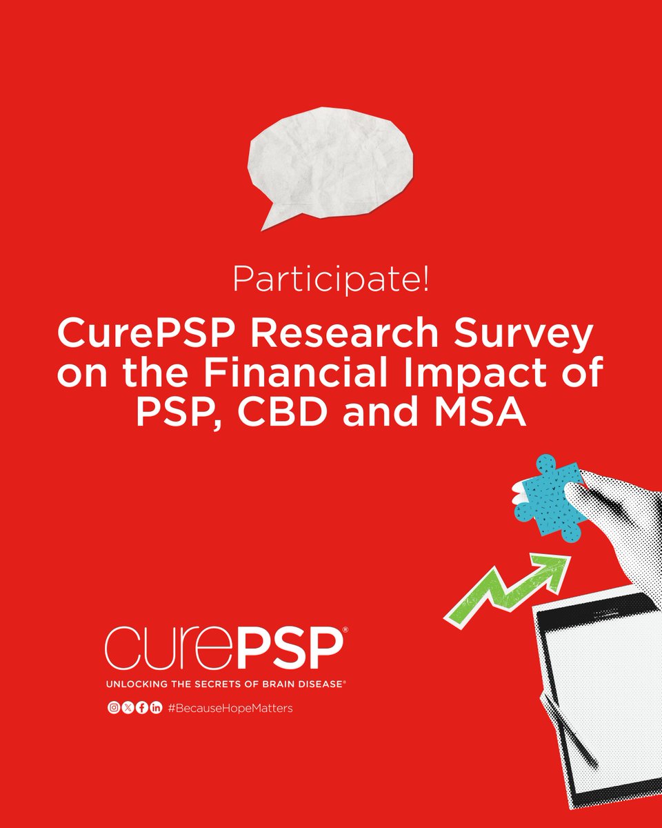 CurePSP tweet media