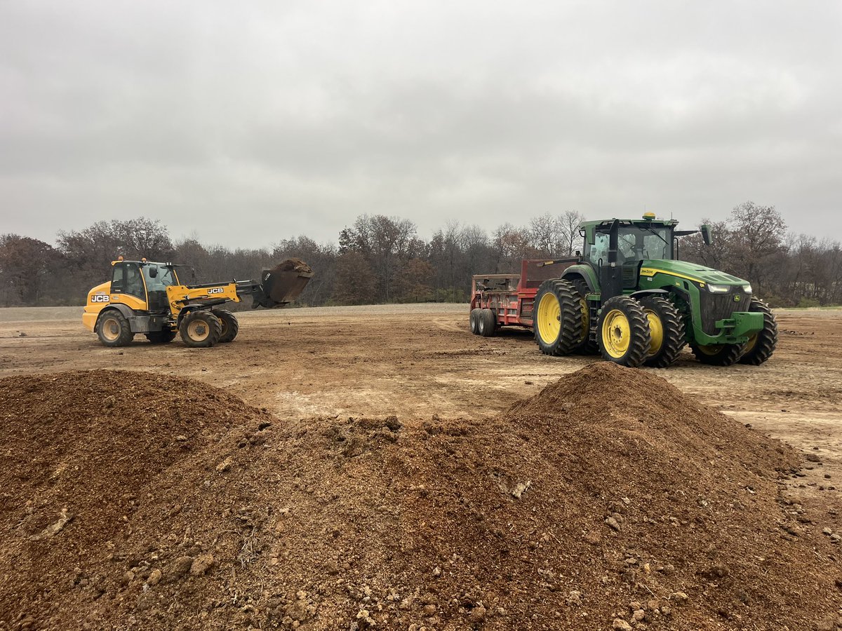 Maiden voyage using gluten as fertilizer.