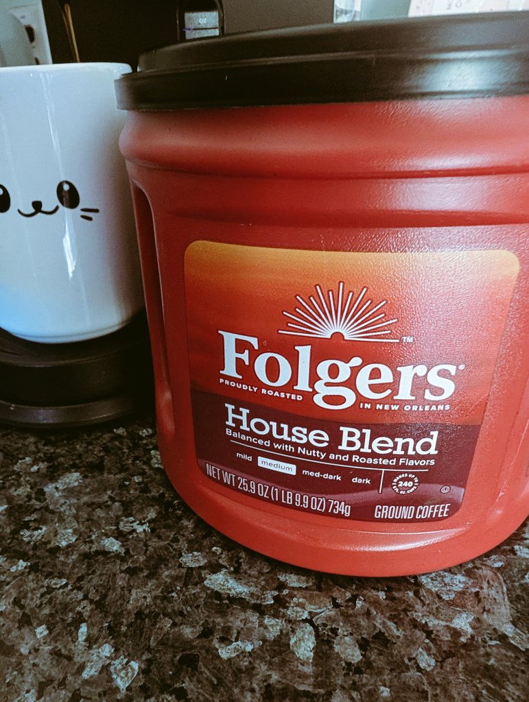 When Bitcoin acts like this I don't get to have a latte; I pull out my locked in coffee, Folgers, black ☕
