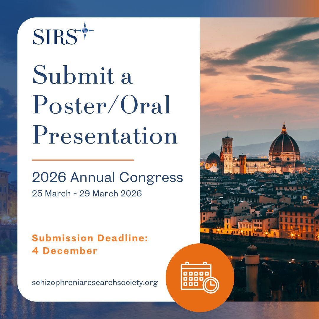 Schizophrenia International Research Society tweet media