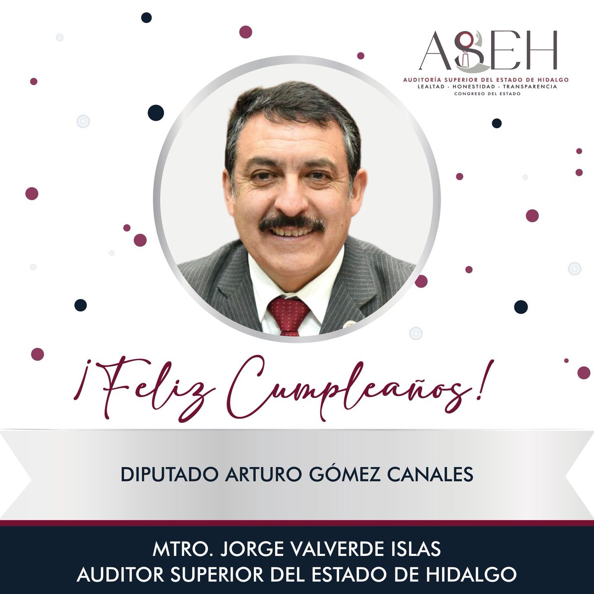 ASEH_Hgo's tweet image. ¡Feliz cumpleaños, Diputado Arturo Gómez Canales! Que cada iniciativa fortalezca el desarrollo de nuestro estado. 
Mtro. @jorvalverdeASEH
Auditor Superior del Estado de Hidalgo
