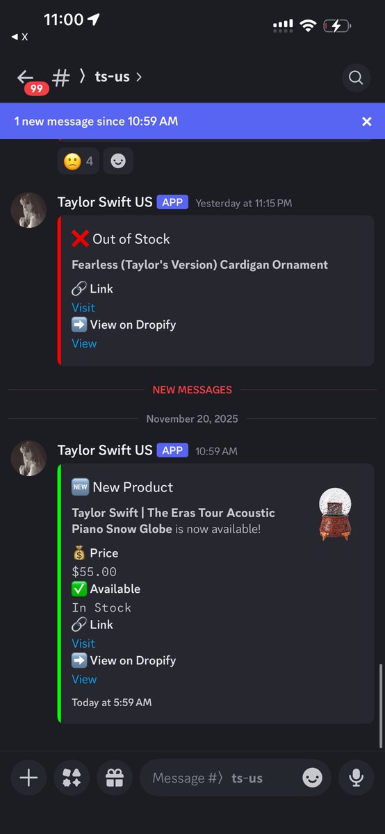 Taylor Swift Merch Alerts 🧡 tweet media