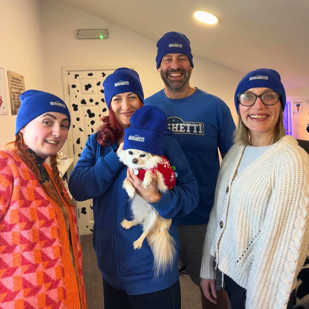 New Spag beanies, just in time for chilly season. ❄️ 

We just can't resist a bit of Spaghetti branding. 🤠 😂