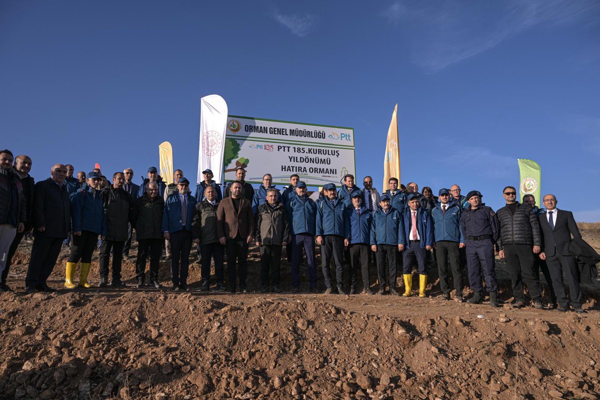 Sayın Cumhurbaşkanımızın başlattığı #YeşilVatanSeferberliği kapsamında ve Orman Genel Müdürlüğü iş birliğiyle Ankara’nın Bala ilçesinde gerçekleştirdiğimiz fidan dikim etkinliğinde, 185. yılımıza özel 4.185 fidanı toprakla buluşturduk.

Bala Kaymakamı Sayın Ali Yıldırım ve Orman