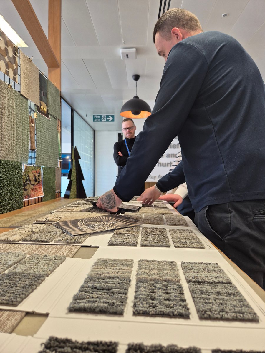 fg_library's tweet image. ✨Today our design team had the pleasure of visiting our friends at @InterfaceInc at their Birmingham showroom!✨   

Thank you for having us. Always a pleasure!

#FGLibrary #LibraryDesign #InspiringSpaces #LoveLibraries #Interface #ShowroomVisit #CarpetDesign